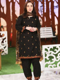 MAK Fashion Lawn Embroidered Stitched Suit 3-Piece-Kajal