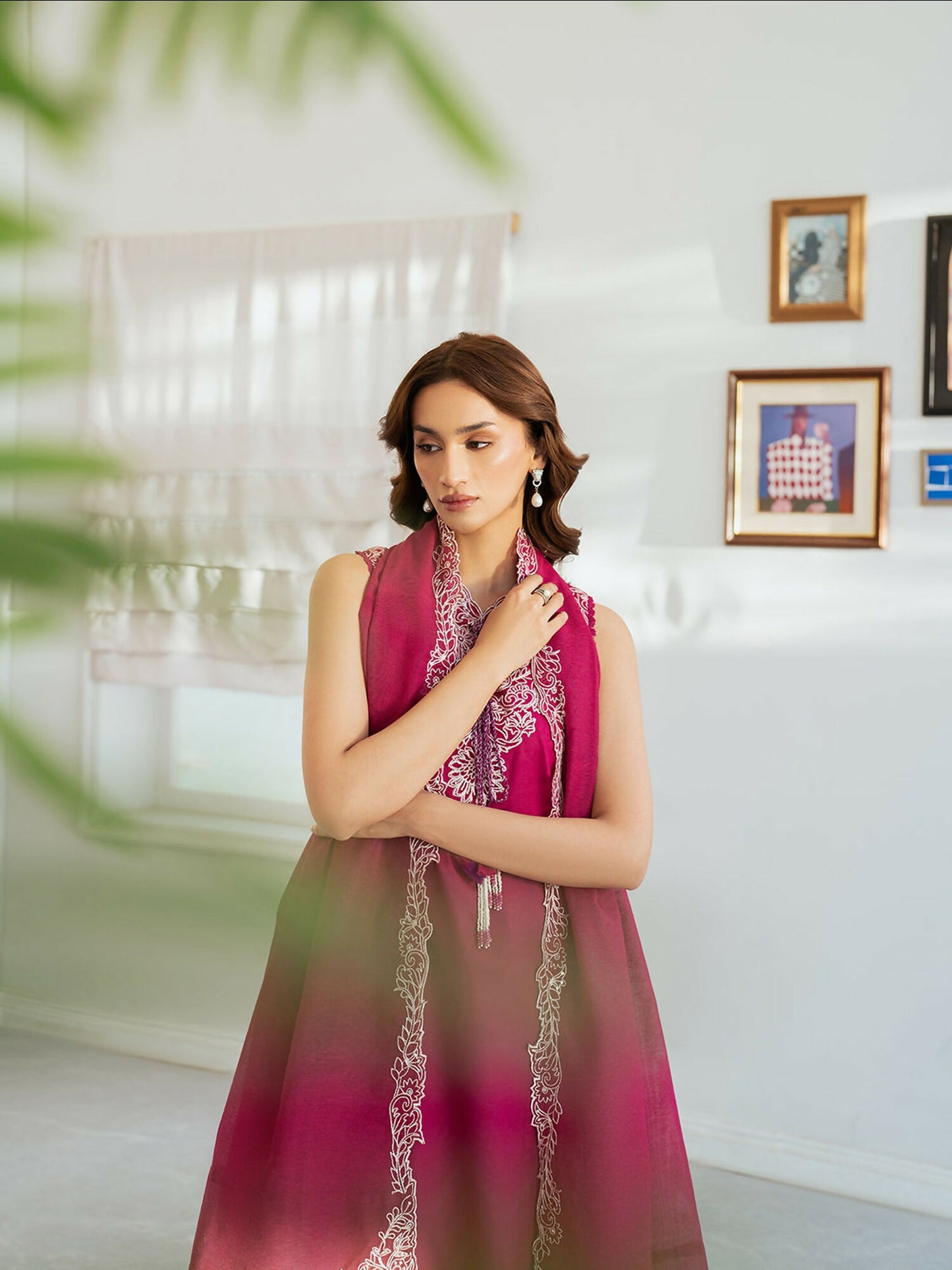 Mahnur Sera Pret'26 Lawn Embroidered Stitched 3-Piece Suit-SP-10