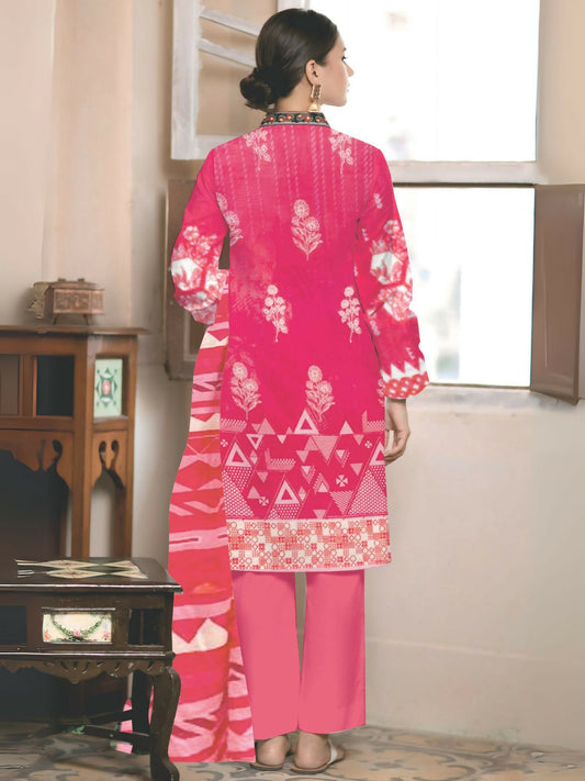 Cross Sketch Lawn Printed Unstitched 2-Piece Suit-Arisha