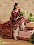 Mahnur Kaia Slub Linen Embroidered Unstitched 3-Piece Suit-K- 12