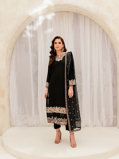 Panache Apparel Lawn Embroidered Stitched 2-Piece Suit-Coco