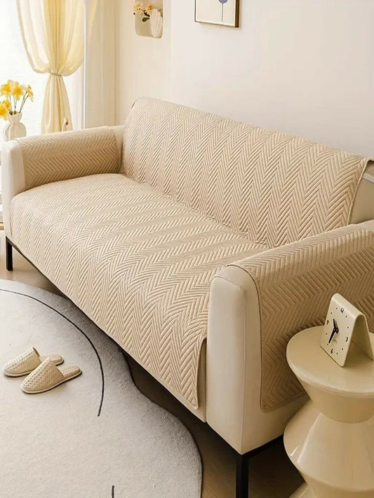 Elegant Bedding Mat Ultrasonic Micro Sofa Cover