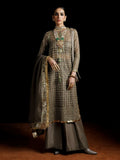 Hussain Rehar Luxury Pret'23 Organza Embellished Stitched 3-Piece Suit-Siva