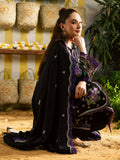 Mahnur Kaia Slub Linen Embroidered Unstitched 3-Piece Suit-K- 02