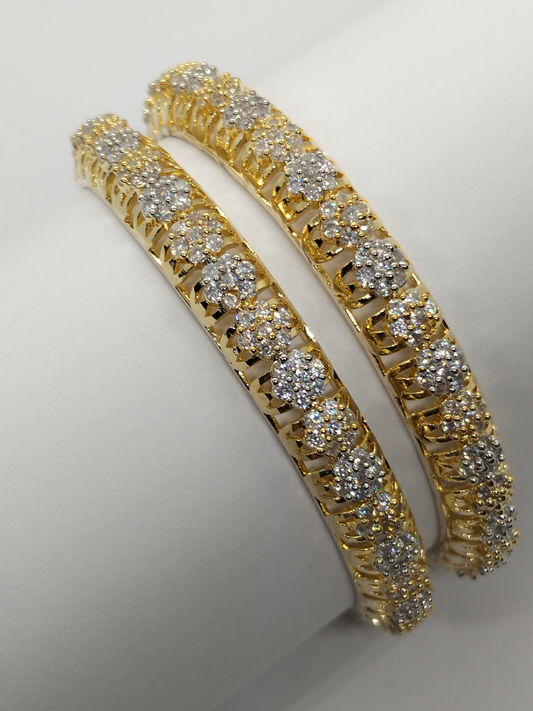 H&A Jewellery One Carat Silver Rhodium Plated Karay