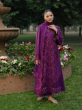 Binilyas Freesia Luxury Lawn Embroidered Unstitched 3-Piece Suit-105 - B