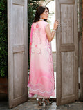 Mushq A Moi Luxury Lawn Embroidered Unstitched 3-Piece Suit-Silent Dreamer