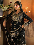 Mahnur Pakeezah Luxury Formals Chiffon Embroidered Unstitched 3-Piece-Suit-Zinia - PK - 08
