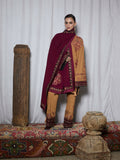 Jugnu by Hussain Rehar Karandi AW'25 Edit III Embroidered Unstitched 3-Piece Suit-Zrov