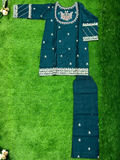 Blue Bin Shaukat Pima Lawn Embroidered Stitched 2-Piece Suit