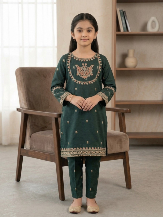 Blue Bin Shaukat Pima Lawn Embroidered Stitched 2-Piece Suit