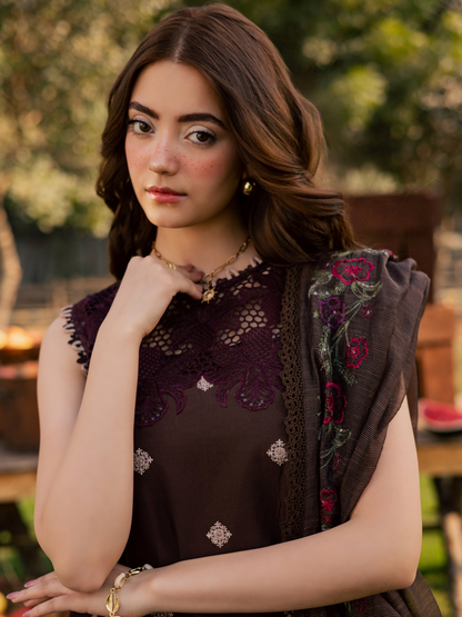 Parishay Summer Queen Vol 2 Lawn Embroidered Unstitched 3-Piece Suit-SQU-06