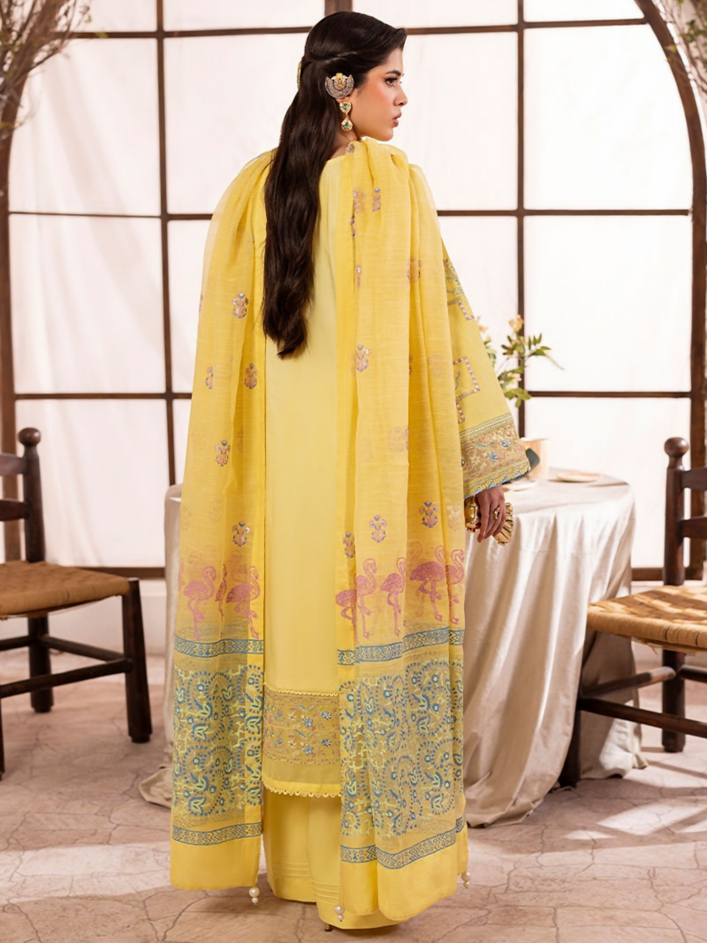 Shurooq L’amore Lawn Embroidered Stitched 3-Piece Suit-Penelope
