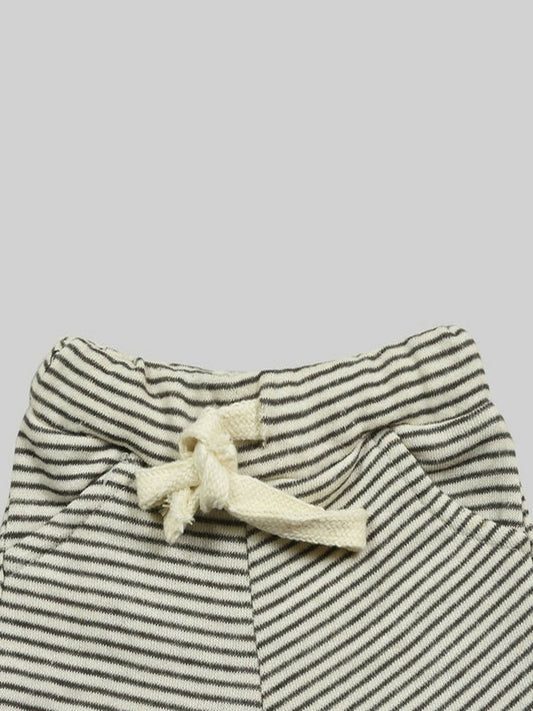 Funly's Pencil Stripes Comfy Shorts-11377