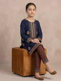 Blue Bin Shaukat Pima Lawn Embroidered Stitched 2-Piece Suit