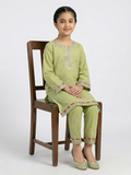 Mint Green Bin Shaukat Pima Lawn Embroidered Stitched 2-Piece Suit