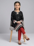 Black Bin Shaukat Pima Lawn Embroidered Stitched 2-Piece Suit