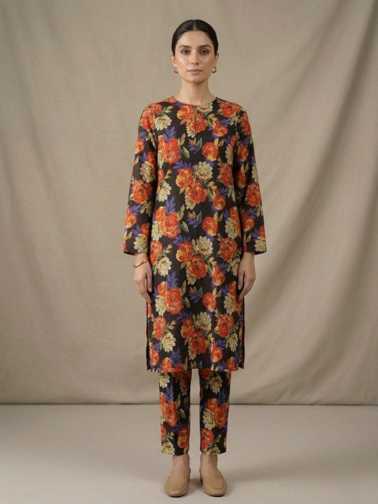 Multi Bin Shaukat Lawn Printed Unstitched 2-Piece Suit