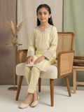 Yellow Bin Shaukat Pima Lawn Embroidered Stitched 2-Piece Suit