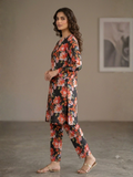 Black Bin Shaukat Lawn Printed Unstitched 2-Piece Suit