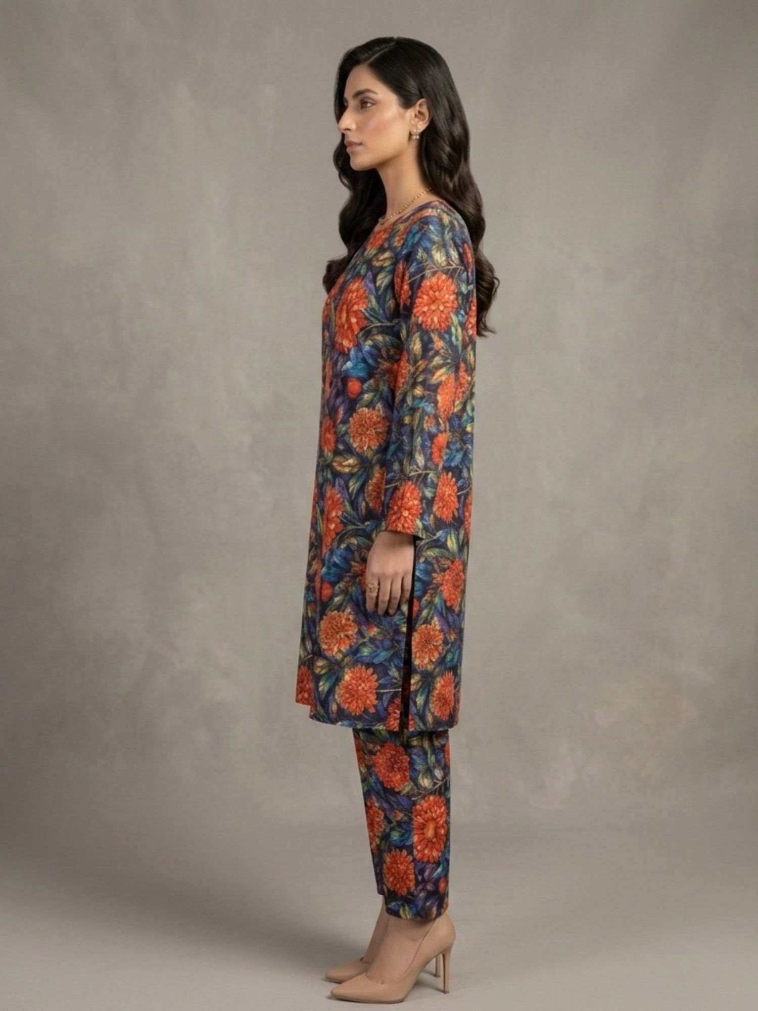 Blue Bin Shaukat Lawn Printed Unstitched 2-Piece Suit