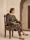 Black Bin Shaukat Lawn Printed Unstitched 2-Piece Suit