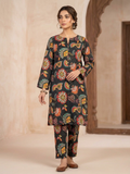Black Bin Shaukat Lawn Printed Unstitched 2-Piece Suit