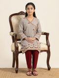 Grey Bin Shaukat Pima Lawn Embroidered Stitched 2-Piece Suit