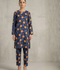 Bin Shaukat Lawn Printed Unstitched 2-Piece Suit