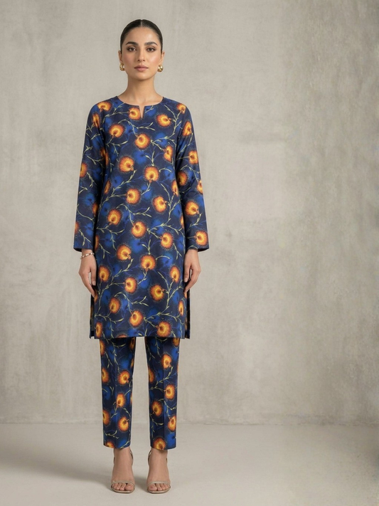 Blue Bin Shaukat Lawn Printed Unstitched 2-Piece Suit