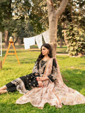 Panache Apparel Monochrome Tales Lawn Embroidered Stitched Suit-Sawika