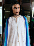 Jugnu by Hussain Rehar Summer Pret'25 Edit III Cotton Embroidered 3-Piece Suit-Sorma