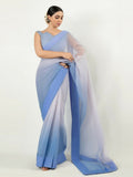 Imran Aftab Chiffon Printed Unstitched Saree-IASC 16