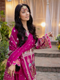 Binilyas Kotrai Embroidered Unstitched 3-Piece Suit-D001A