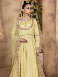 Hemstitch Raw Silk Embellished Stitched Pishwas-Sehar