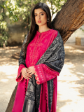 Binilyas Diara Winter Kotrai Embroidered Unstitched 3-Piece Suit-53 - A