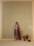 Binilyas Mashriq Luxury Lawn'26 Embroidered Unstitched 3-Piece Suit-D-118-A