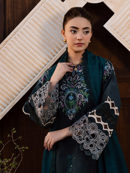 Parishay Summer Queen Vol 2 Lawn Embroidered Unstitched 3-Piece Suit-SQU-16