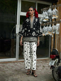 Jugnu By Hussain Rehar Mono'25 Edit IV Cotton Embroidered Stitched 2-Piece Suit-Nargiz