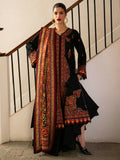 Binilyas Gulrukh Khaddar Embroidered Unstitched 3-Piece Suit-61-B