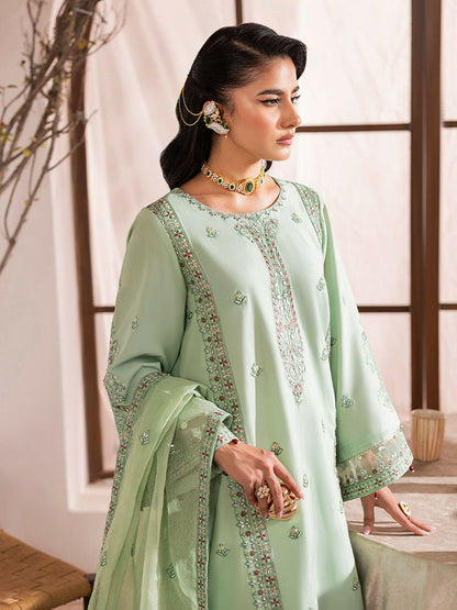 Shurooq L’amore Lawn Embroidered Stitched 3-Piece Suit-Evee