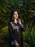Kachy Dhaagy Lawn Embroidered Stitched 2-Piece Suit-Fahira