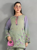 Panache Apparel Dear Summer Silk Lawn Printed Co-Ord Set-Green Field