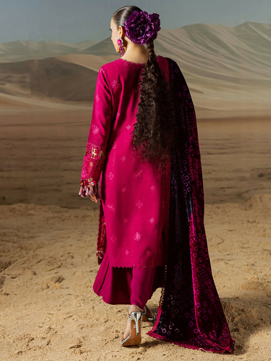 Mahnur Amelia Kotrai Embroidered Stitched 3-Piece Suit–CK-011