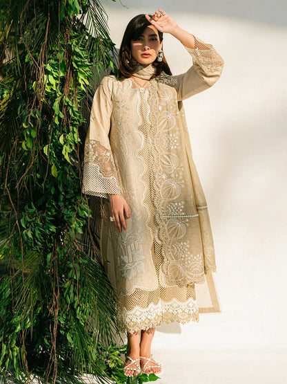 Binilyas Lawn Embroidered Unstitched 3-Piece Suit-232-B