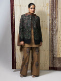 Jugnu by Hussain Rehar Khaddar Pret’26 Wool Embroidered Scarf-Najma