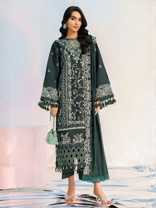 Parishay Shangrila Lawn Vol 2 Embroidered Unstitched 3-Piece Suit-ANG-14