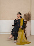 Stylish Collection Royal Pret Linen Embroidered Stitched 3-Piece Suit-Olive Embroidered