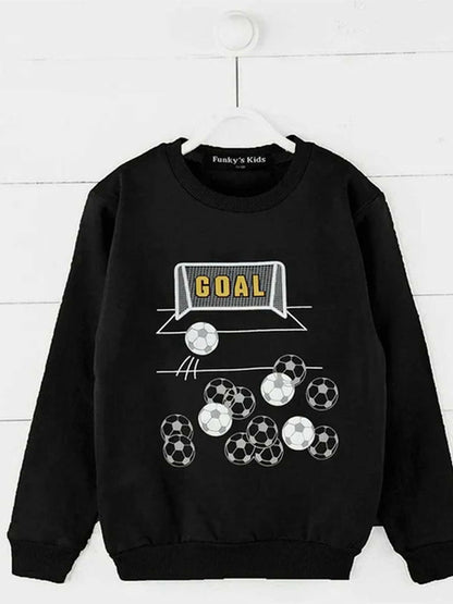 Funky's Kids Soccer Goal Sweat Shirts-11819