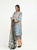 Imran Aftab Basant Mela Raw Silk Printed Stitched 3-Piece Suit-IARP 02